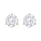 Diana M Jewels - 2.00 Cts Round Lab Grown Stud Earrings