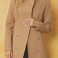 Entro - Double Breasted Button Coat