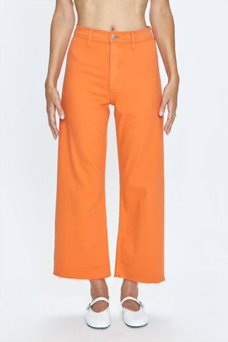 Free People - Calça Penny de cintura alta e perna larga