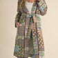 &Merci - Patchwork Print Long Jacket