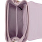 Bolsa tiracolo feminina Eva Double Bowtie da Like Dreams, roxa, tamanho regular