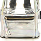 Mochila feminina transparente Like Dreams, tamanho regular, cinza