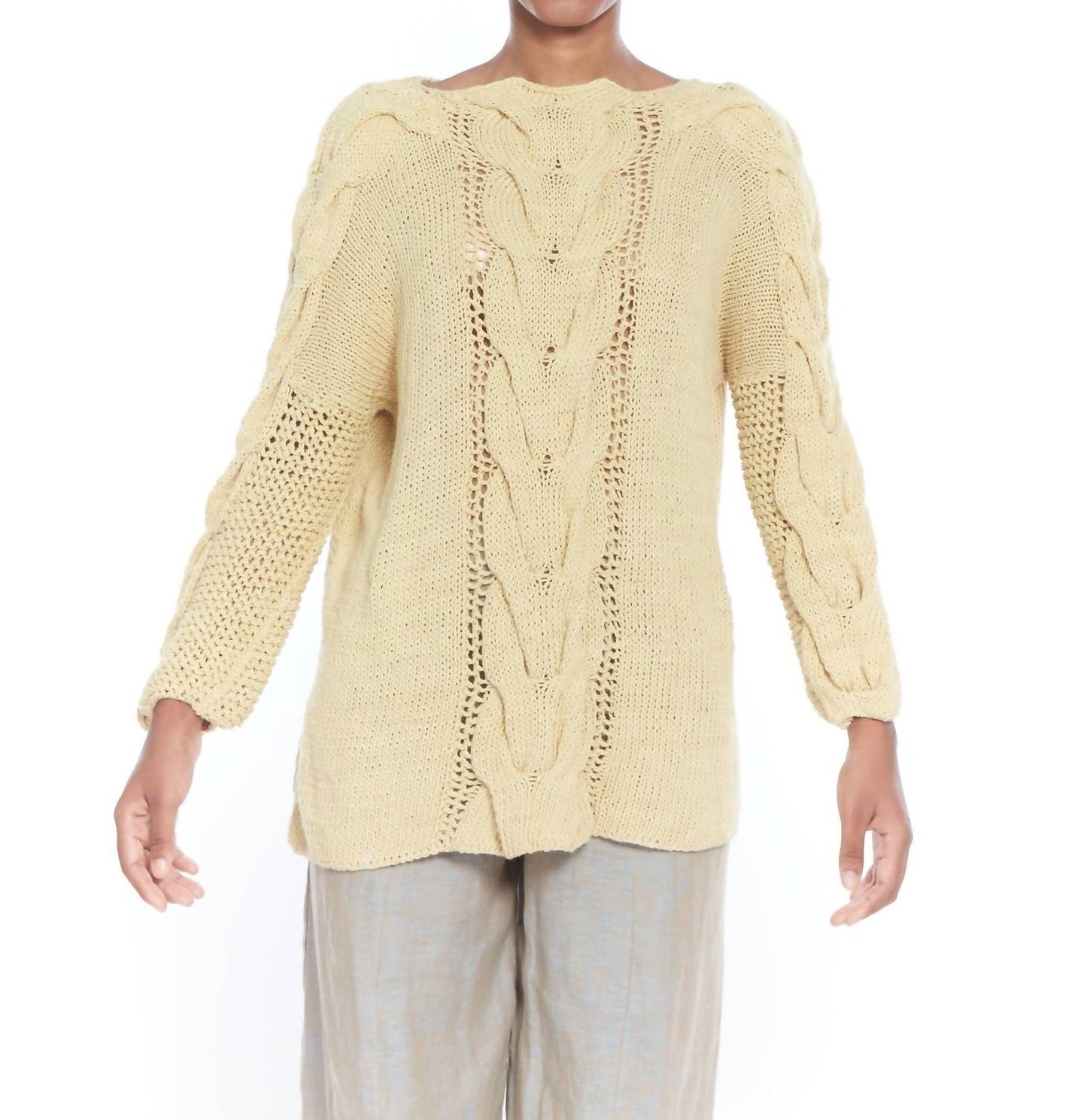 Matthildur - Sunn Knitted Long Sleeve Sweater