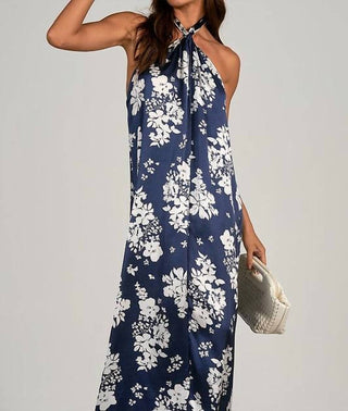 Elan - Vestido longo Halter