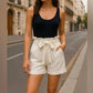 Aldo Martins - Oteo Paperbag Waist Shorts