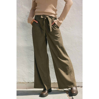 Dress Forum - Wide Leg Belted Pants