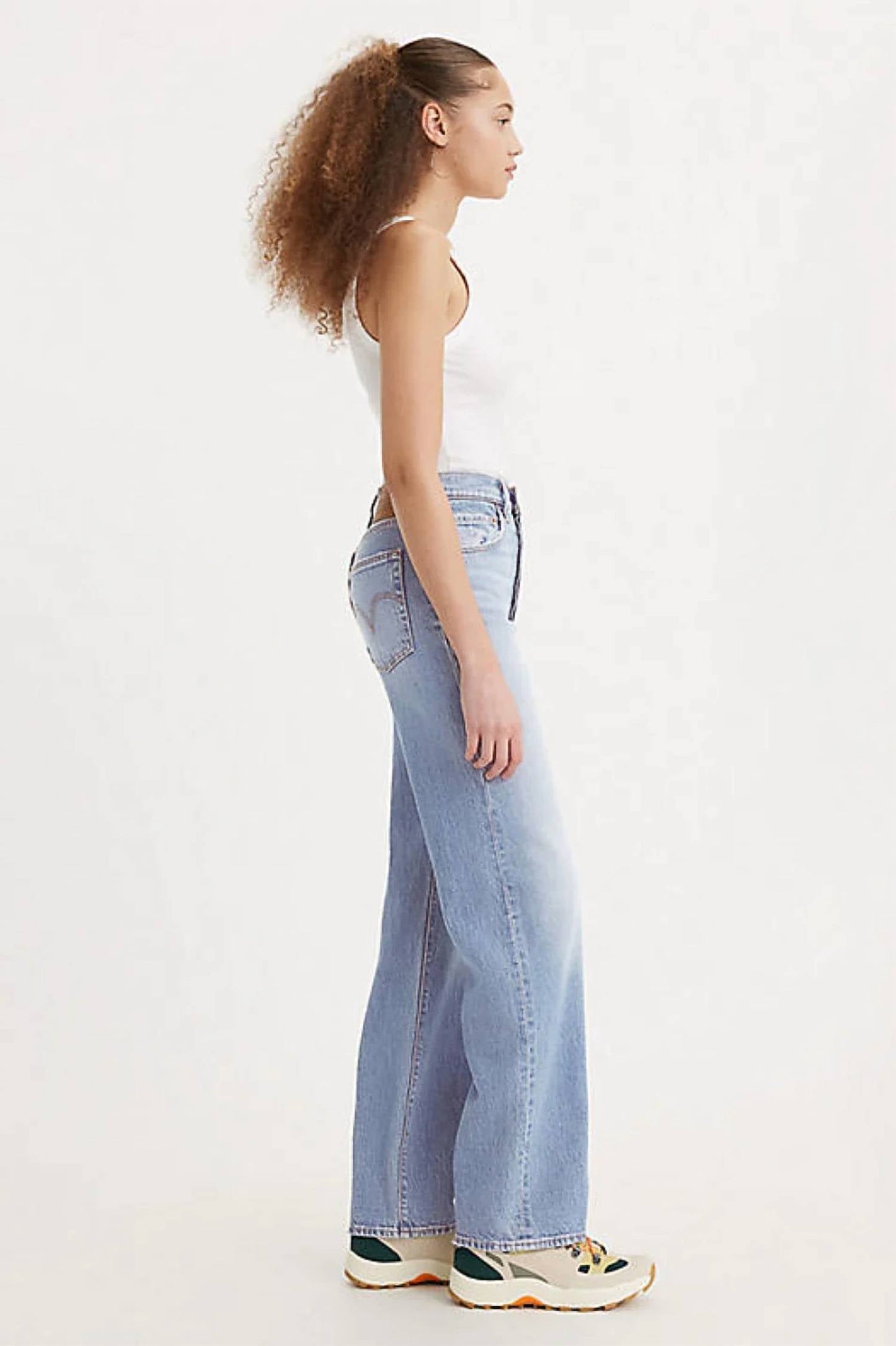 Levi'S - Ribcage Full Length Straight Jeans