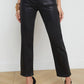 L'Agence - Ginny High Rise Straight Back Zip Jeans