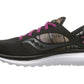 Saucony Life On The Run Kineta Relay Feminino Preto/Cereja