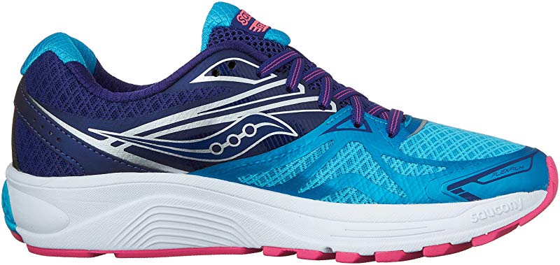 Saucony Ride 9 Feminino Azul Marinho/Azul/Rosa Tamanho 5 D(W) EUA