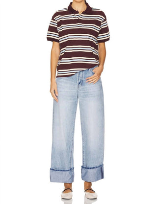 Pistola - Calça Jeans Ryder de Cintura Alta e Punho Reto