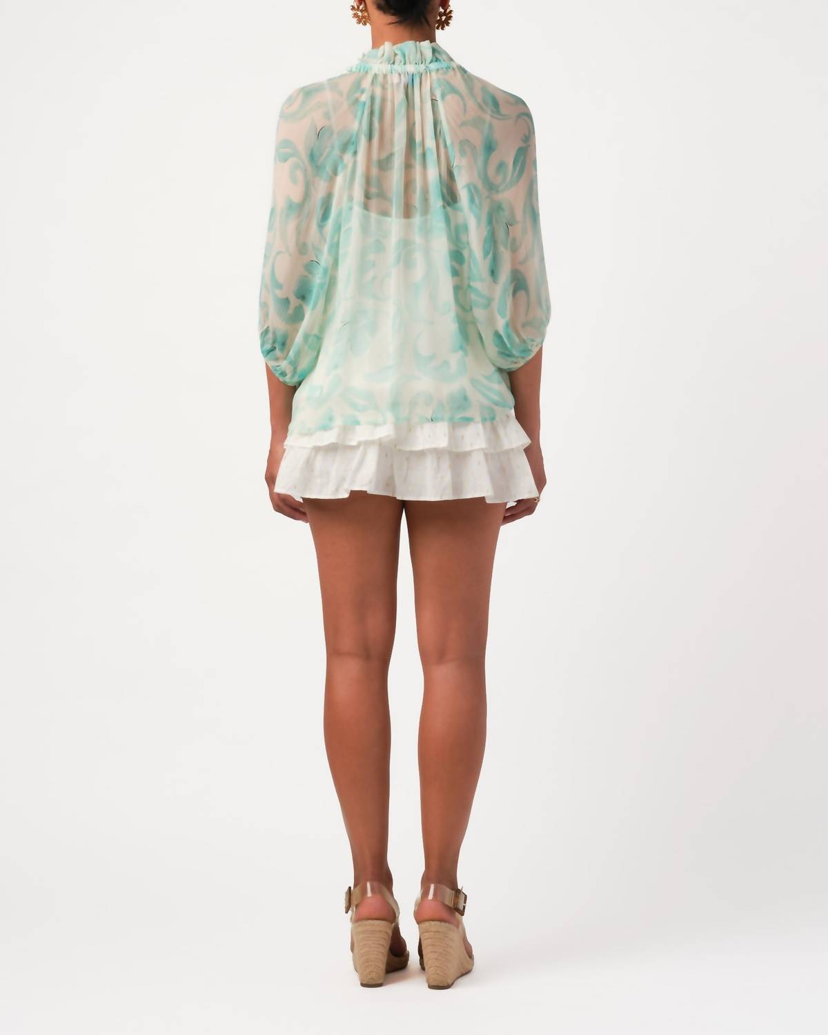 Calypso St. Barth - Harper Three-quarter Sleeves Top