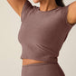 Beyond Yoga - Featherweight Let Go Twist Back Tee