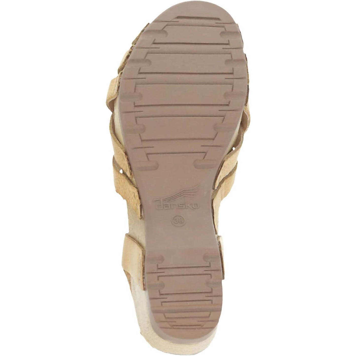 Dansko - Women's Tinley Tan Milled Burnished Leather Sandals
