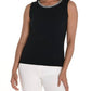 Frank Lyman - 256773U - Chain Collar Mini Rib Tank