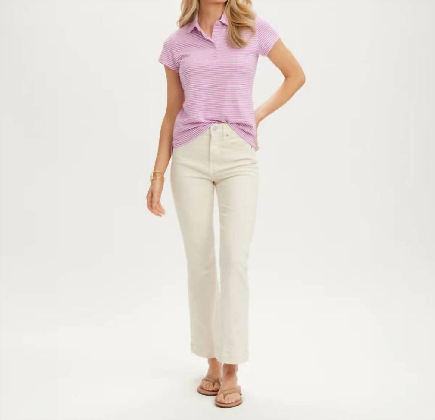 Renwick - Short Sleeve Cotton Polo Shirt