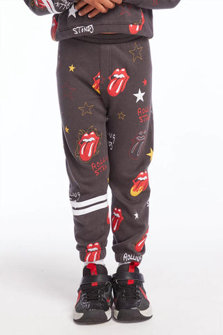 Chaser - Rolling Stones Tongue Logo Stars Lounge Pants