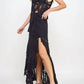 Strut & Bolt - Asymmetric Scalloped Crochet Top