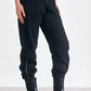 Elan - Heather Jogger with Zipper Detail
