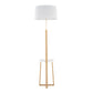 Cosmo Shelf Contemporary Glam Floor Lamp