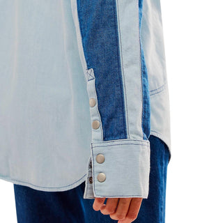 Free People - CAMISA MOTO COLORBLOCK