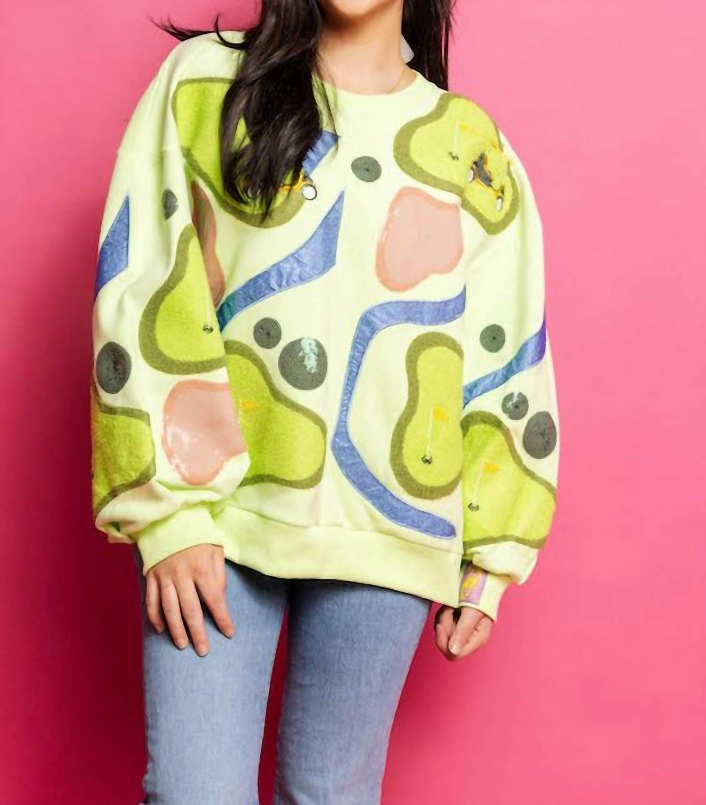 Queen Of Sparkles - Golf Course Sweatshirt