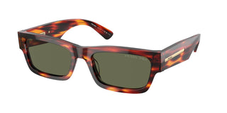Prada - Óculos de sol masculinos de acetato de cristal