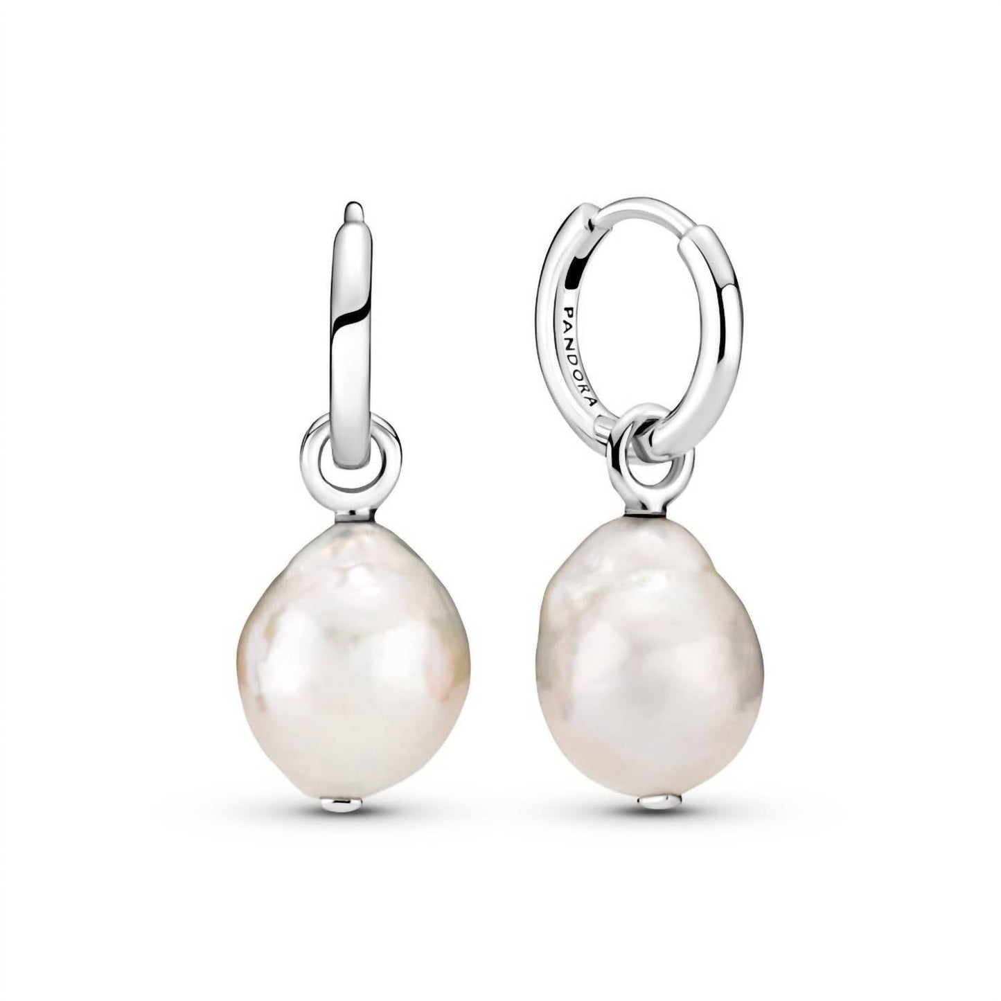 Pandora - Women's Sterling Hoop Earrings