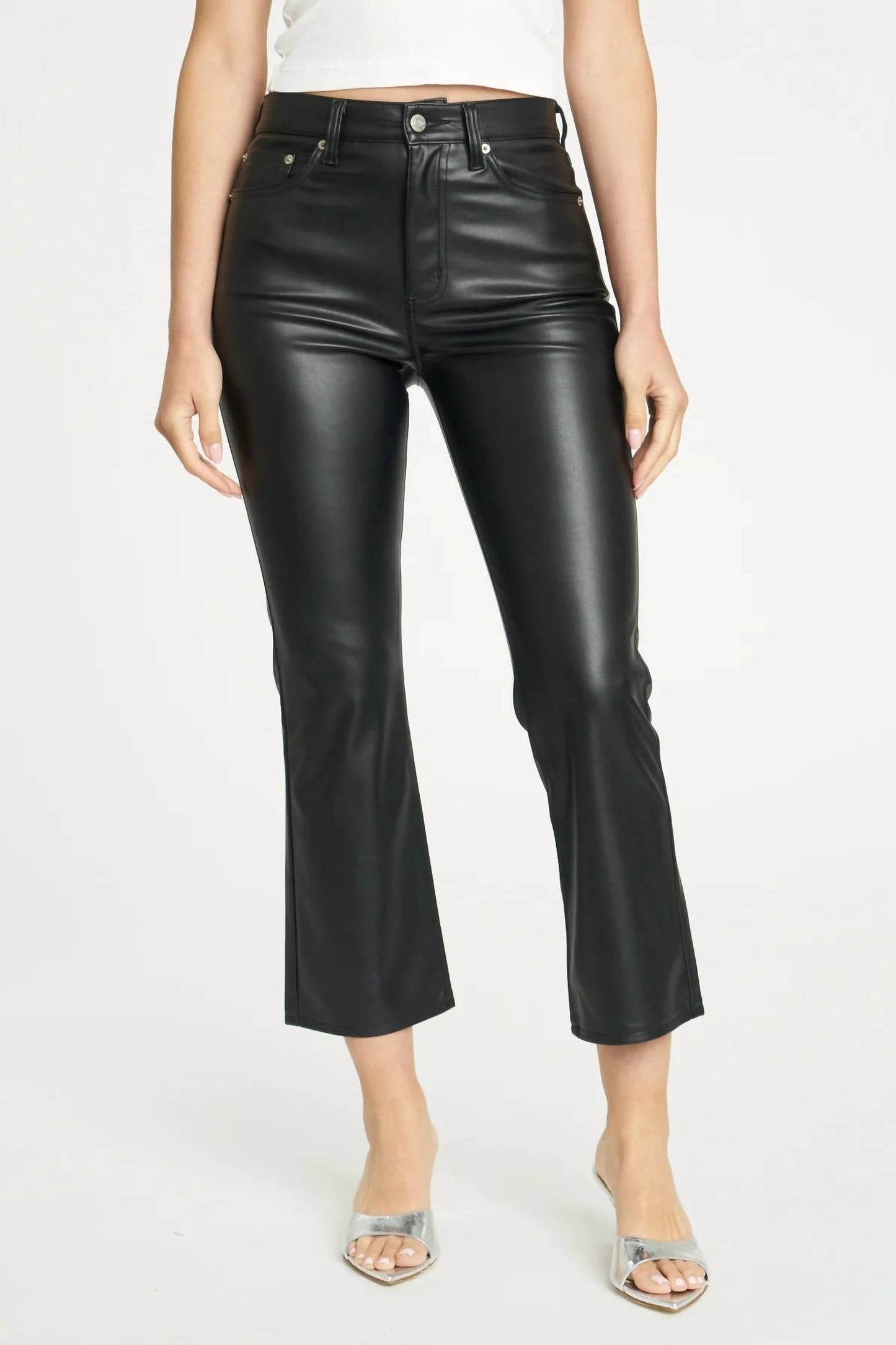 Daze - Women's Shy Girl High Rise Cropped Flare Pants