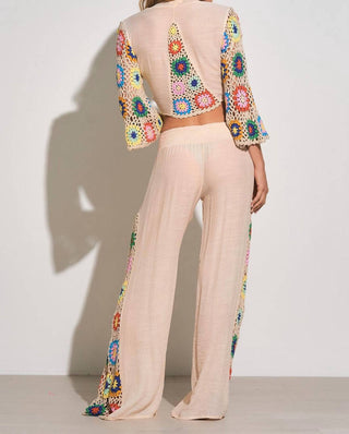 Elan - Blusa Samoa com amarração frontal