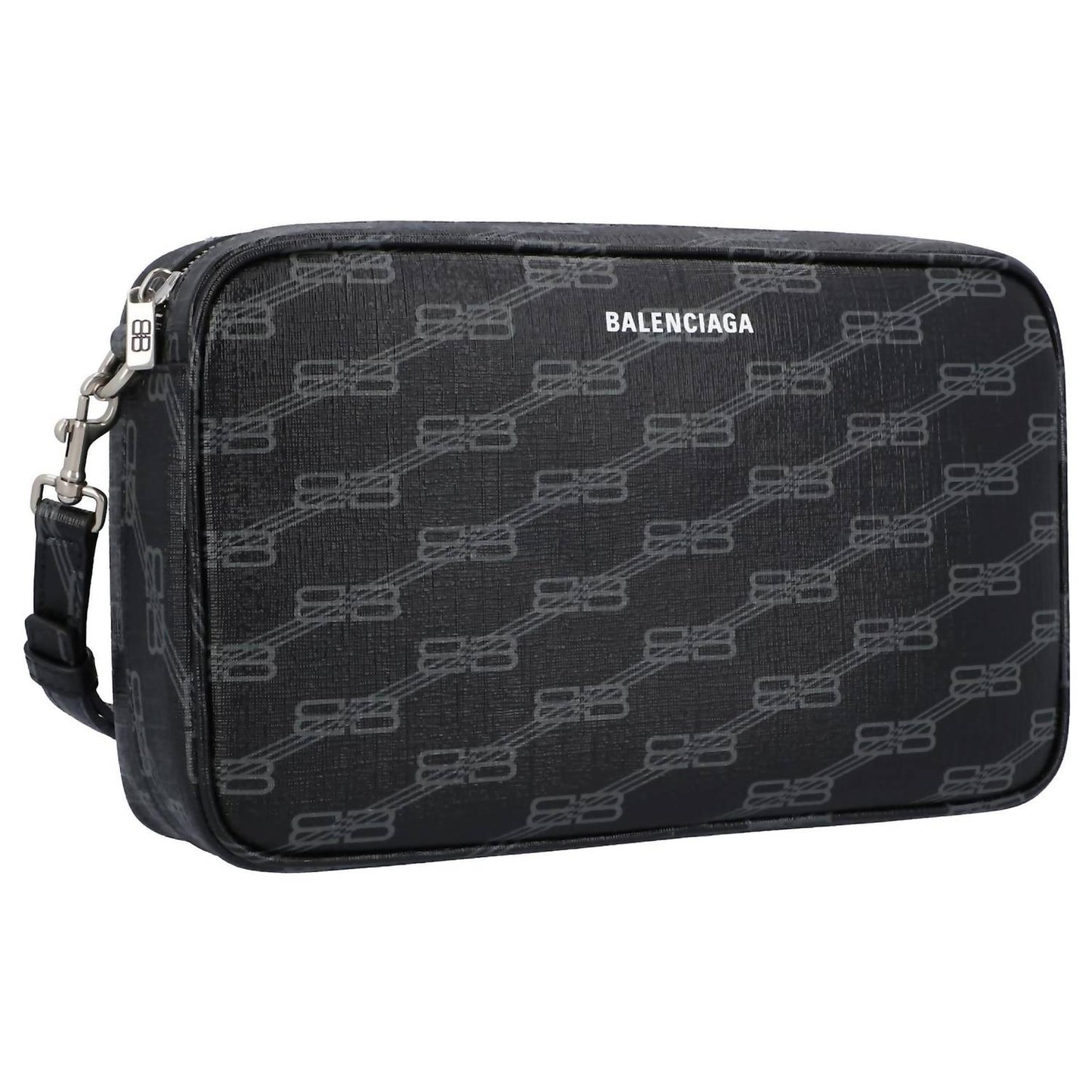 Balenciaga - Bolsa para câmera média feminina Signature