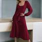 Flying Tomato - Luella Knit Midi Dress