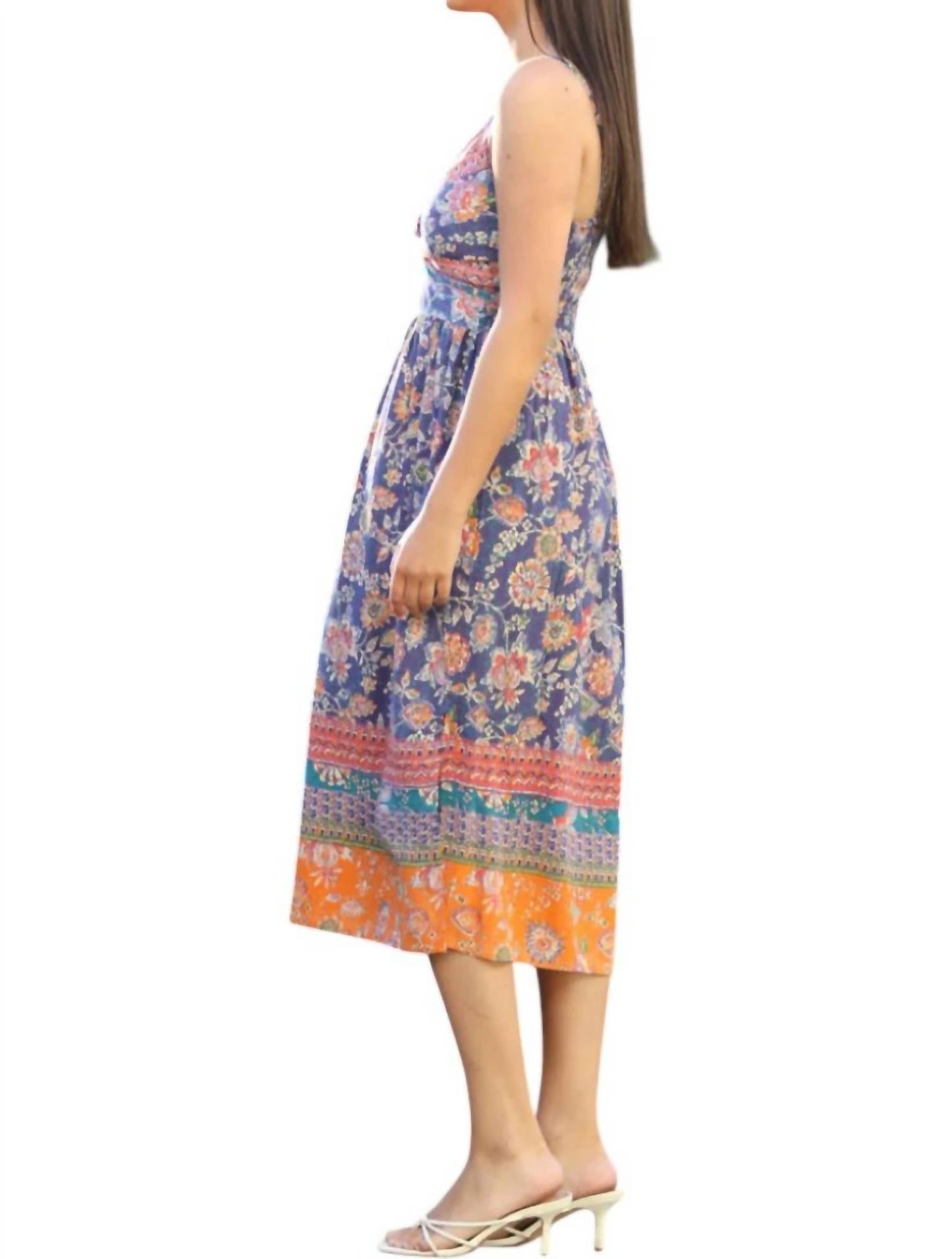 Angie - Wanderloom Midi Dress