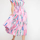 Entro - Striped Midi Dress