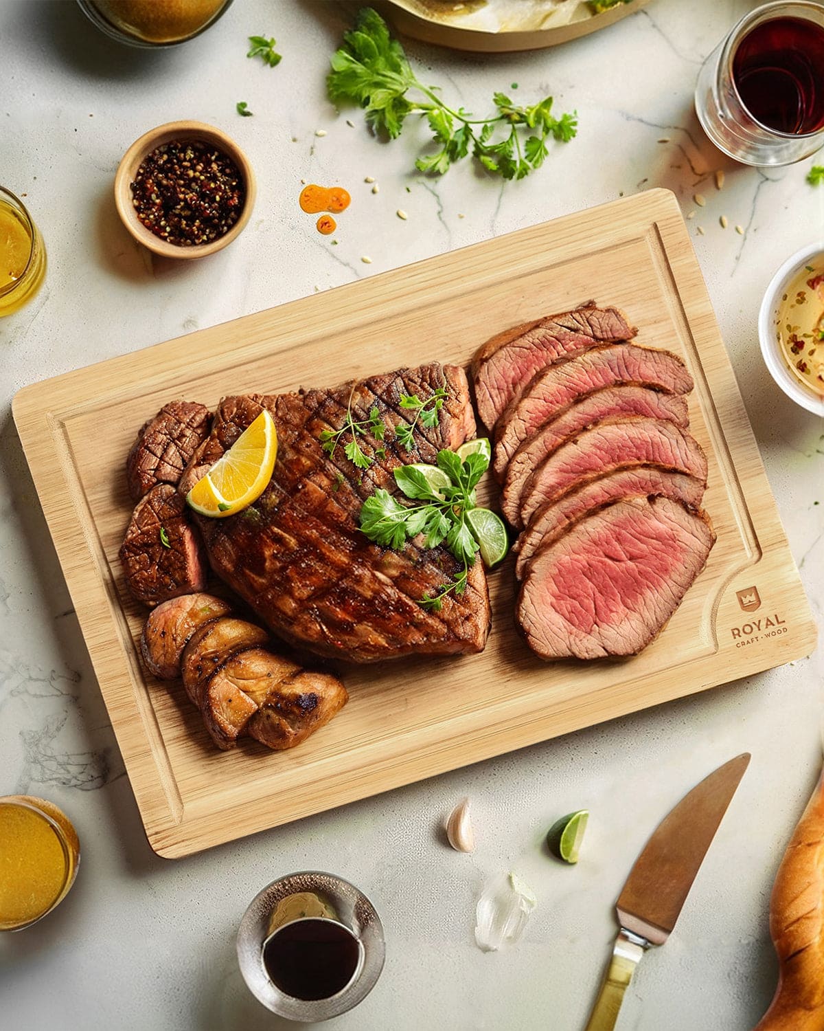 Tábua de corte L, 15”x10”