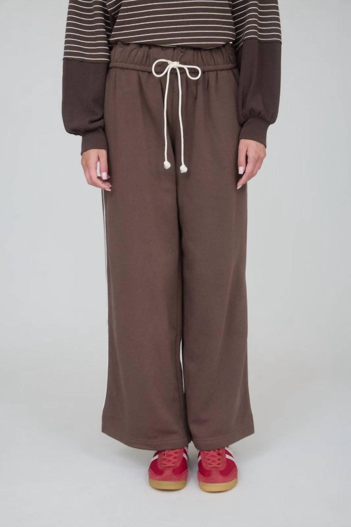Blu Pepper - Women's Over And Over Casual Wide Leg Bottom Pants