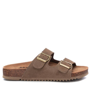 Xti - Sandálias femininas com fivela dupla