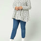 Entro - Animal Print Tiered Top