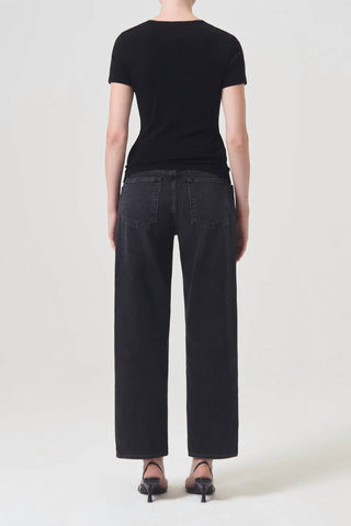 Agolde - Calça Jeans de Perna Larga Dobrada