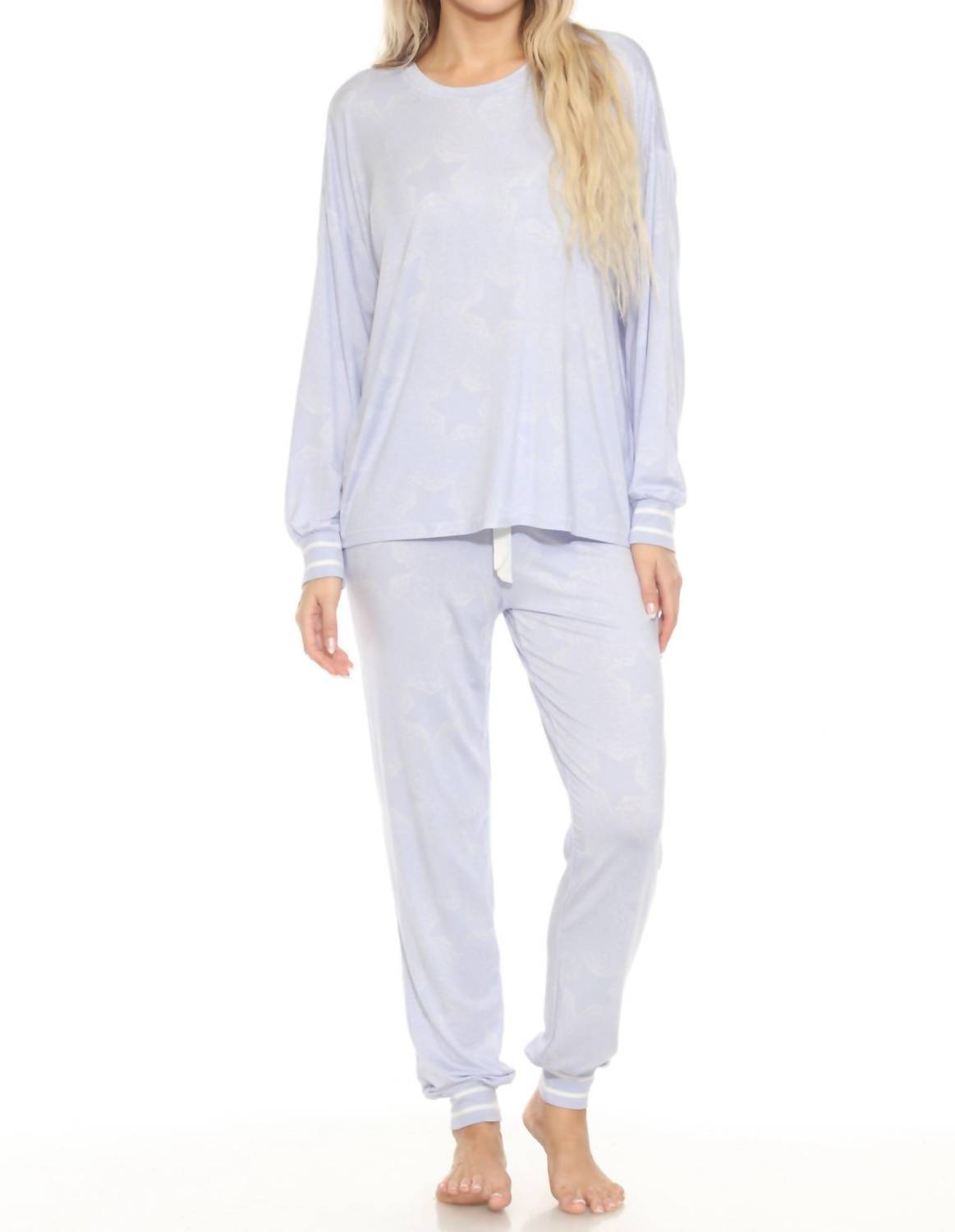 Pj Salvage - Twinkle Star Long Sleeve Lounge Top