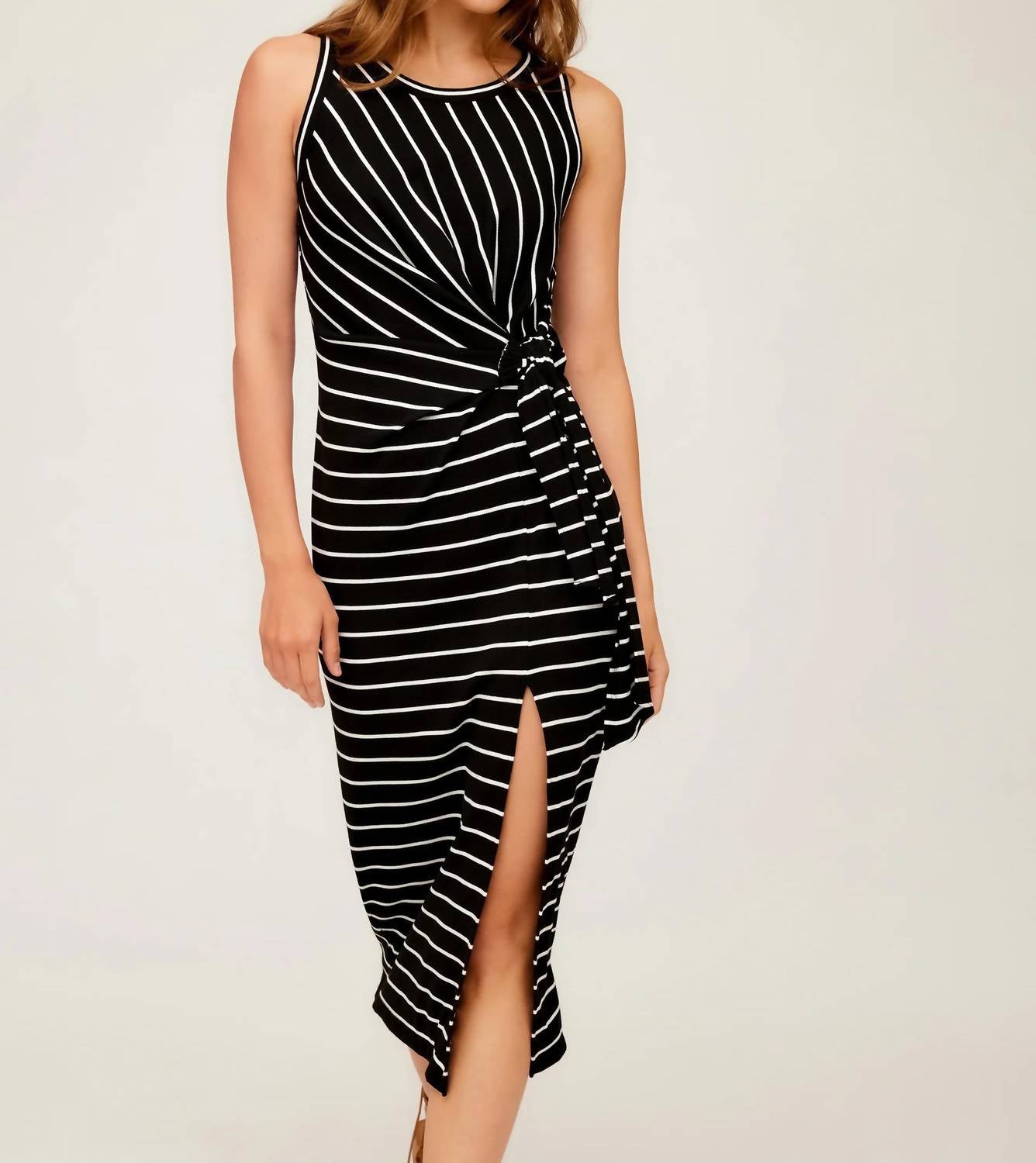 Fifteen Twenty - Maddie Side Knot Midi Dress