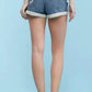 Judy Blue - Flower Patch Hem Shorts