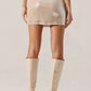 Astr - Darby Sequin Mini Skirt