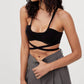 For Love & Lemons - JOURDIN TIE CROP TOP