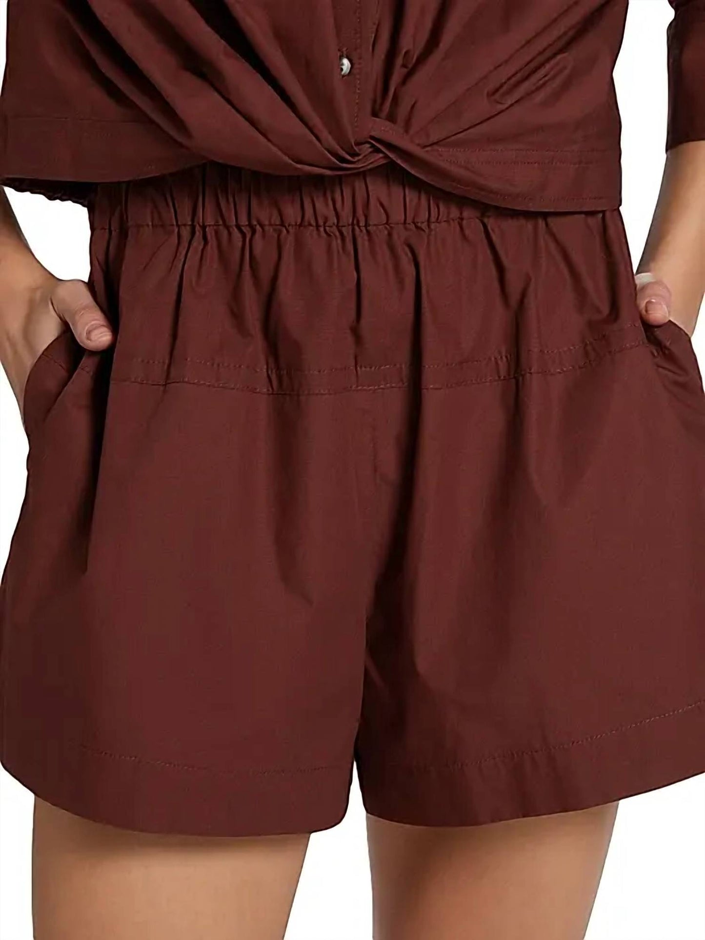 A.L.C. - Nate Relaxed Fit Cotton Shorts