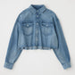 Moussy - Manorhaven Cropped Denim Shirt