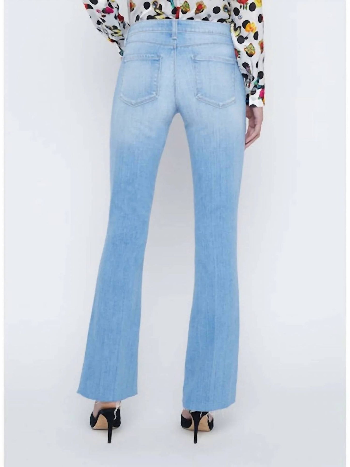 L'Agence - Sneeki Low Rise Straight Leg Sneaker Jeans