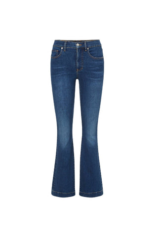 Veronica Beard - Calça Jeans Carson Ankle Kick Flare