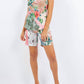 Paparazzi - Charmeuse Satin Print Camisole
