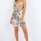 Paparazzi - Charmeuse Satin Print Camisole